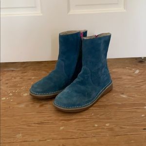 Mini Boden Turquoise Boots